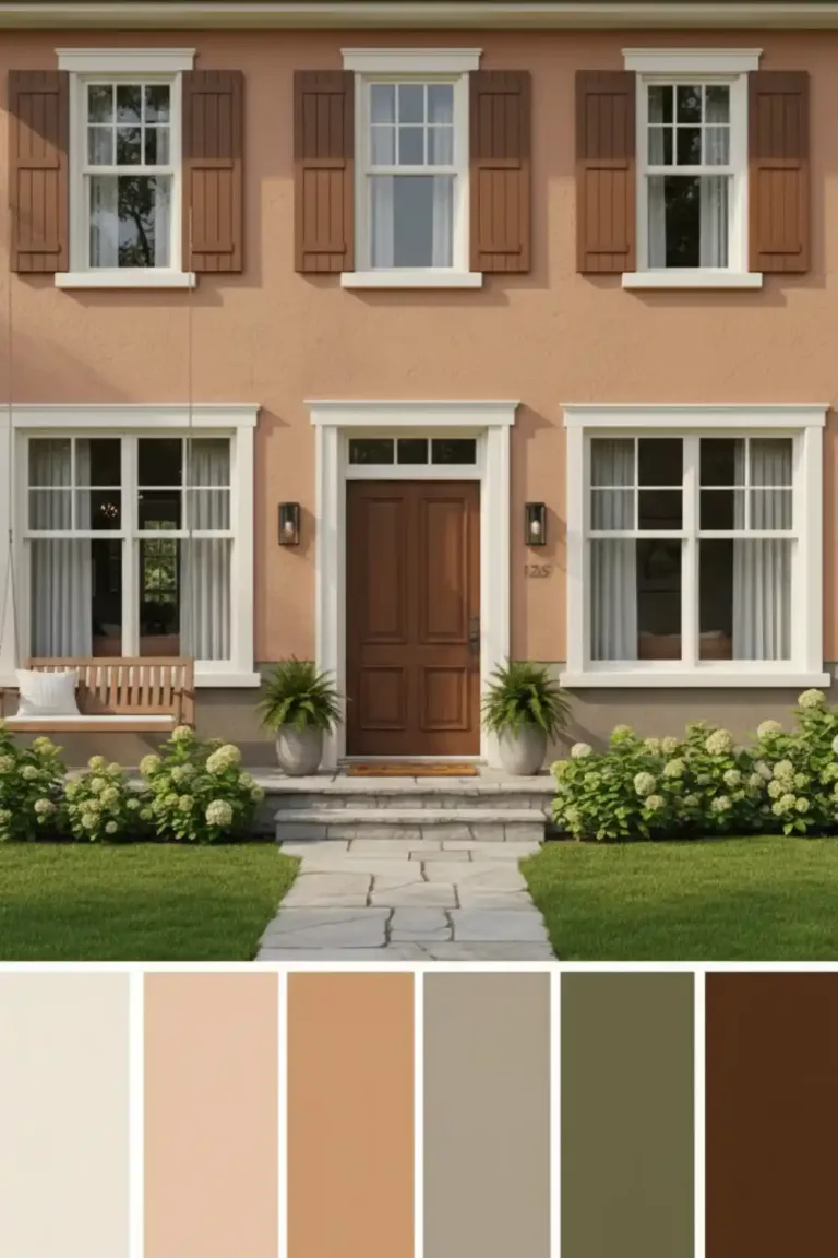color palette for exterior house paint​