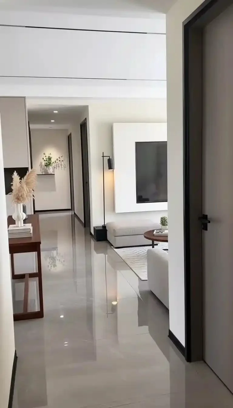 Stylish modern living room design showcasing contemporary comfort and elegance.