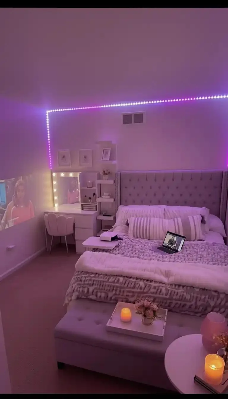 Cozy bedroom makeover ideas for small spaces showcasing stylish decor and organization.