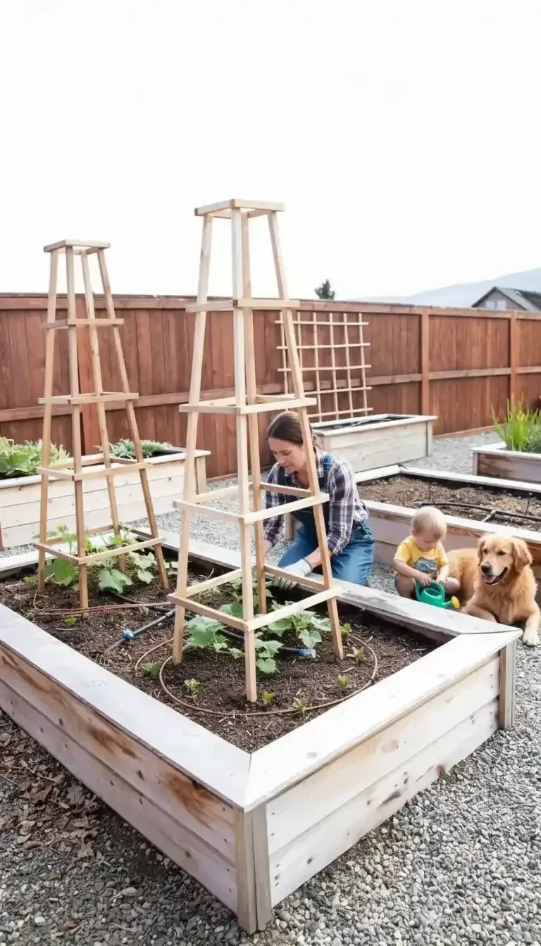 diy tower trellis tutorial 2026 04 05 123359